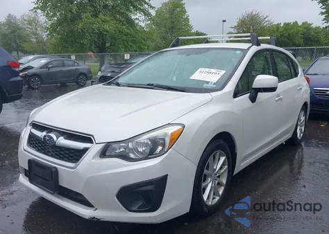 2014 Subaru Impreza 2.0I Premium из США, поврежденный, VIN JF1GPAC68E8310797